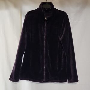 32⁰ Heat Purple Plush Jacket Womens Large